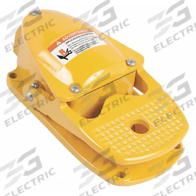 SQUARE D Foot Switch: 9002AW Series, 1 Pedals, Maintained - Single-Pedal Foot Switches