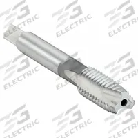 CHICAGO-LATROBE Spiral Point Tap: 1/2"-20 UNF, H3 / 2B, 3 Flute, Plug Chamfer, High Speed Steel (MPN 282901)