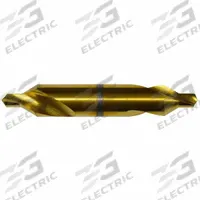KEO Center Drill: Plain Type, #0, 60°, 1 1/4 in Overall Lg, TiN Coated Cobalt (MPN 906-000-681). Key specifications — Brand: KEO; End Type: Double End.