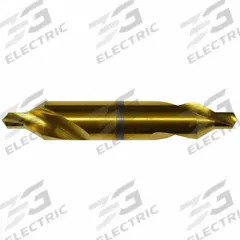 KEO Center Drill: Plain Type, #0, 60°, 1 1/4 in Overall Lg, TiN Coated Cobalt (MPN 906-000-681). Key specifications — Brand: KEO; End Type: Double End.
