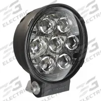 J.W. SPEAKER Vehicle Work Light: Round, Spot, LED, Bracket, DT04-2P Connector, Off-Road Vehicles (MPN TS3001R). Key specifications — Housing Color: Black; Brand: J.W. SPEAKER; Electrical Connection: DT04-2P Connector; Installation Type: Removable.