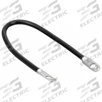 GROTE Switch to Starter Cable: Switch to Start Cable, 4 ga Wire Size, 18 in Overall Lg, Black, 60VDC (MPN 84-9257). Key specifications — Termination Type: Switch to Start Cable; Connection Type: Bolt; Maximum Voltage: 60VDC; Wire Color: Black; Wire Size: 4 ga; Brand: GROTE.