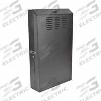 EATON TRIPP LITE Server Rack Enclosure: 6 Rack Units, 43 in x 25 5/8 in x 11 1/2 in, Wall Mount (MPN SRWF6U36). Key specifications — Brand: EATON TRIPP LITE; Includes: (12) 12-24 Screws; Material: Steel; Features_Broad: Low-Profile Vertical Server-Depth.
