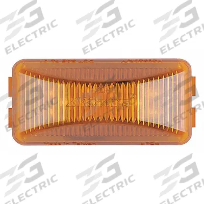 MAXXIMA Clearance Marker Light: Clearance Light, LED, Rectangular, Surface Mount - Clearance Lights