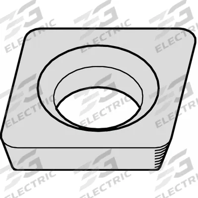 WIDIA Diamond Turning Insert: CDHB120605 - Diamond Indexable Turning Inserts