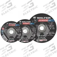 WALTER SURFACE TECHNOLOGIES Depressed Center Grinding Wheel: Type 27, 4 1/2" x 1/8" x 7/8", Ceramic (MPN 08X452). Key specifications — Series: XCAVATOR XX; Brand: WALTER SURFACE TECHNOLOGIES.