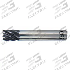 OSG Square End Mill: Carbide, EXO Coated, 7 Flute, 1/2" Mill Dia, 1-1/2" LOC, 4" OAL (MPN VGM7-0066)
