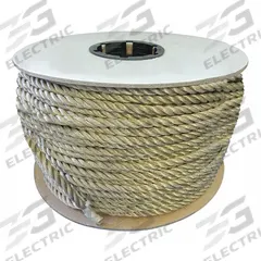 APPROVED VENDOR General Purpose Utility Rope: Twisted, 1/4 in Dia, 180 lb Working Load Limit, Tan (MPN 510080-01200-ZZZ). Key specifications — Brand: APPROVED VENDOR; Rope Type: Dynamic.