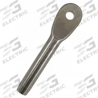 LOOS Eye End Fitting: 5/32 in Compatible Rope Dia, 1/4 in Swaged Outside Dia, 1/4 in Eye Inside Dia (MPN 668-5X). Key specifications — attr988202: Stainless Steel; attr988213: 316 Stainless Steel; attr988221: LOOS.