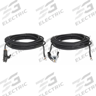 MILLER ELECTRIC Stick Welding Accessory Kit: 2 - Ground Clamp, Electrode Holder & Cable Kits