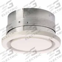 In-Line Duct Fan Grille: Metal (MPN 56326). Key specifications — Includes: Galvanized Mounting Collar; Brand: FANTECH; Color: White; For Fan Type: Inline Duct Fans; Material: Metal.