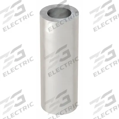 APPROVED VENDOR Spacer: #10 Screw Size, 1 1/2 in Overall Lg, Round, Aluminum, Plain, Aluminum - Aluminum Spacers