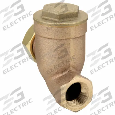 BELL & GOSSETT Steam Trap: Brass Body, Offset Design, 162 lb/hr, 3/4 in FNPT Inlet - Brass Offset Thermostatic Steam Traps