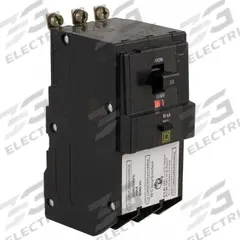 SQUARE D Miniature Circuit Breaker: 30 A, 240V AC, Three Phase, 10kA at 240V AC, 3 Poles (MPN QOB330EPD). Key specifications — Phase: Three; Amps: 30 A; AC Voltage Rating: 240V AC; Max. AIR Rating: 10kA at 240V AC; For Use With: QO Load Centers and NQ Panelboards; Brand: SQUARE D.