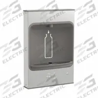 ELKAY Bottle Filling Station: On-Wall, Non-Refrigerated, Stainless Steel, Gray, Stainless (MPN EMASM). Key specifications — Housing Material: Stainless Steel; Housing Finish: Stainless; Brand: ELKAY; Chilling Capacity: Non-Refrigerated.