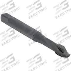 OSG Spiral Flute Tap: #8-32 UNC, H6 / 2B, 2 Flute, Modified Bottoming Chamfer (MPN 1754901)