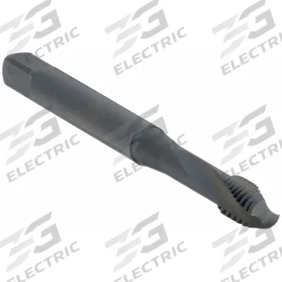 OSG Spiral Flute Tap: #8-32 UNC, H6 / 2B, 2 Flute, Modified Bottoming Chamfer (MPN 1754901) - Spiral-Flute Taps for Steel & Stainless Steel