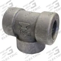 ANVIL Metal Pipe Tee: Tee, Steel, 1 1/2 in x 1 1/2 in x 1 1/2 in, Class 6000 (MPN 0361225600). Key specifications — (DO NOT SEND) Manufacturer Location: Globally Sourced; Fitting Pipe Size: 1-1/2 in x 1-1/2 in x 1-1/2 in.