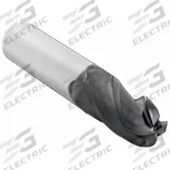 OSG Ball End Mill: Carbide, TiAlN Coated, 4 Flute, 25/64" Mill Dia, 1" LOC, 2-3/4" OAL (MPN 404-3906-BN11)