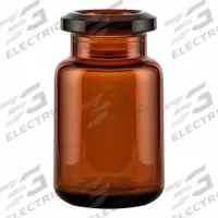 QORPAK Borosilicate Headspace Vial: 6 mL, No Closure, 21.74 mm Body Dia, Round, Amber, Headspace (MPN 323659). Key specifications — Body Color: Amber; Screw Closure Size: 20 mm; Brand: QORPAK; Bottom Shape: Round; Self-Standing: Self-Standing.