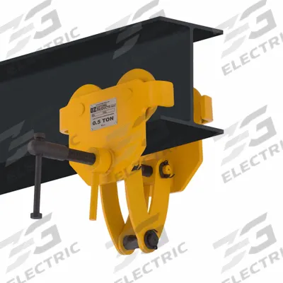 OZ LIFTING PRODUCTS Quick Adjust Trolley: Push - Push Trolleys for Hoists