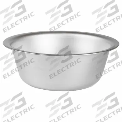 APPROVED VENDOR Sponge Basin: Stainless Steel, 160 oz Capacity, 12 in Overall Dia - Sponge Basins