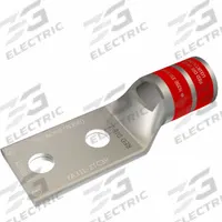 Compression Lug: For 350 kcmil, Stranded Wire, 3/8 in Stud Size, Std, Copper Barrel (MPN YA31L2TC38). Key specifications — Inspection Hole: Yes; For Wire Type: Stranded; For Wire Sizes: 350 kcmil; Brand: BURNDY; Manufacturer Part Number: YA31L2TC38.