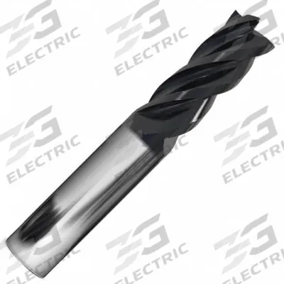 APPROVED VENDOR Square End Mill: Carbide, AlCrN Coated, 4 Flute, 1/2" Mill Dia, 1-1/4" LOC - Fast-Cutting Carbide Square End Mills for Stainless Steel & Super Alloys