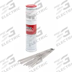 LINCOLN ELECTRIC Stick Welding Electrodes: Stainless Steel, E316/316L-17, 3/32 in x 12 in, 8 lb (MPN ED033110). Key specifications — Yield Strength (As Welded): 68 ksi; Brand: LINCOLN ELECTRIC; Tensile Strength (As Welded): 85 ksi.