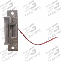 ADAMS RITE Electric Door Strike: 1 in Wd, 3 3/8 in Ht, Cylindrical/Mortise, Stainless Steel (MPN 7240 310630). Key specifications — Brand: ADAMS RITE; Input Voltage: 12V; Performance Duty Rating: 1 - Heavy Duty; Strike Type: Mortise.