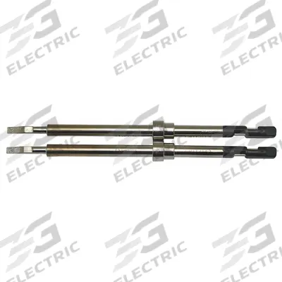 HAKKO Desoldering Tweezer Tip: Chisel, 2 mm W - Hakko Desoldering Tweezer Tips