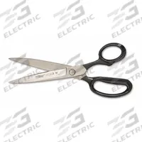 CRESCENT WISS Shears: Ambidextrous, 9 in Overall Lg, Smooth, High Carbon Steel, Sharp, Black, Metal (MPN 37N). Key specifications — attr308499: Smooth; attr308500: High Carbon Steel; attr308501: Sharp; attr308502: Black; attr308505: Ambidextrous; attr308522: General Purpose; attr324896: CRESCENT WISS.