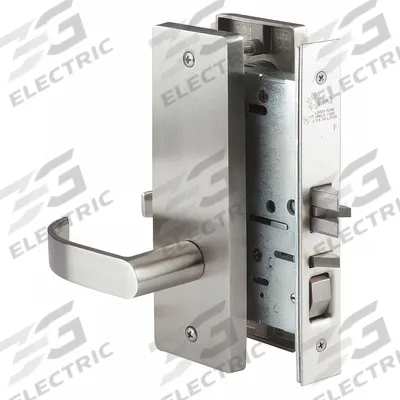 PDQ Door Lockset: Classroom Lever Locksets, Stainless Steel, ADA Compliant