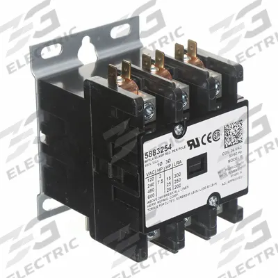 YORK Contactor: Mfr Part # S1-5883254 - Replacement HVACR Controls, Switches & Thermostats