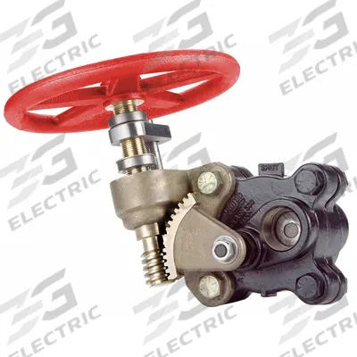UNITED BRASS WORKS Gate Valve: 2 in, Carbon Steel, Non-Rising, FNPT x FNPT, 750 psi CWP - Non-Rising Stem Boiler Blow-Off Gate Valves