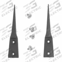 EXCELTA Tweezer Replacement Tips: Carbon Fiber, Point, Straight Tip, 0.008 in Tip Thick (MPN 159-RTX). Key specifications — attr1002355: Carbon Fiber; attr1002345: EXCELTA; attr1002358: Smooth; attr1002361: 159-RTX.