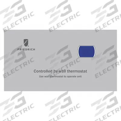 FRIEDRICH Remote Thermostat Escutcheon Kit: Remote Thermostat Escutcheon Kit - Thermostats