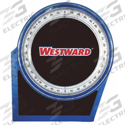 WESTWARD Angle Finder: 3 Quadrants, 3 1/2 in Base Lg, Magnetic, Degrees, 3 in Overall Ht - Angle Locators