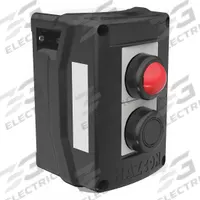 Control Station: 1 Gang, (2) Push Buttons, 1NO/1NC, No Legend, 1 Pilot Lights, 3/4 in, Dead-End Hub (MPN HKHMOD001264WW). Key specifications — Legend: No Legend; Action: Momentary/Momentary; Contact Form: 1NO/1NC; Brand: HUBBELL KILLARK; Operator Configuration Type: (2) Push Buttons.