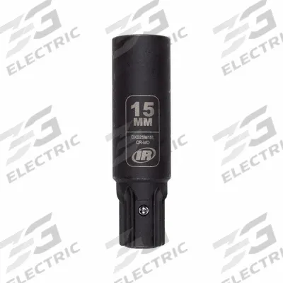 INGERSOLL RAND Impact Socket: Metric, 15 mm Socket Size, 6-Point, Deep - Insider & DXS Impact Sockets