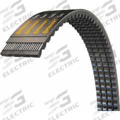 CONTINENTAL V-Belt: 4/BX84-A, 4 Ribs, 87 in Outside Lg, 2 41/64 in Top Wd, 17/32 in Thick (MPN 20054416)