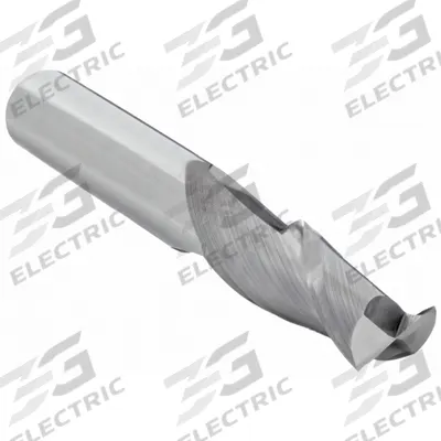 CLEVELAND Square End Mill: Carbide, 2 Flute, 7/16" Mill Dia, 2" LOC, 4" OAL (MPN C61050) - Carbide Square End Mills for Aluminum
