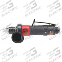 CHICAGO PNEUMATIC Air-Powered Drill: 3/8 in Chuck, Light Duty, 2,100 RPM, 0.4 hp, Keyed, Reversible (MPN CP887C). Key specifications — attr1320790: CHICAGO PNEUMATIC.