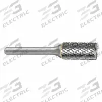 SGS PRO Carbide Bur: Cylinder with End Cut, SB-43, Double Cut, 1/8" x 9/16" Head, 1/8" Shank (MPN 11503). Key specifications — Trade Number: SB-43; Brand: SGS PRO.