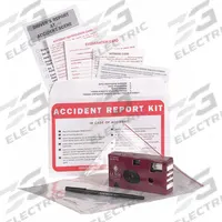 JJ KELLER Training Kit: Accident Investigation, Accident Investigation, English (MPN 3745). Key specifications — Regulations Covered: Vehicle Accident Information for Drivers; Includes: 6 in x 9-1/4 in Accident Report Envelope; Brand: JJ KELLER; Product Type: Training Kit.