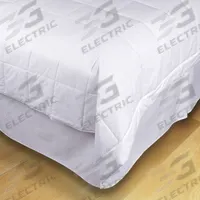 MARTEX Blanket: Queen, 90 in Overall Lg, 90 in Overall Wd, T240, Polyester, White, Solid, Quilted (MPN 1B07669). Key specifications — Color: White; Fabric Material: 100% Cotton; Fabric Pattern: Solid; Fiberfill Material: Polyester; Thread Count: T240; Brand: MARTEX.