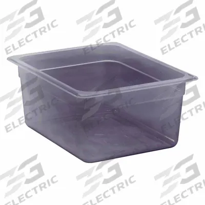 CAMBRO Food Pan: Half Size, Rectangular, 9.4 qt Capacity, NSF Certified - Steam Table Pans