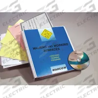 MARCOM Reference Material: Walking and Working, English (MPN V0002429EM). Key specifications — Product Type: Reference Material; Includes: Training Certificate; Regulations Covered: OSHA 29 CFR 1910; Brand: MARCOM.