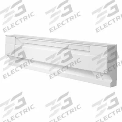 CADET Electric Baseboard Heater: Residential Grade, 262W/350W, Thermostat Not Included - Standard Electric Baseboard Heaters