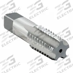 CHICAGO-LATROBE Pipe and Conduit Thread Tap: 3/8"-18 NPT, 5 Flute, Semi-Bottoming Chamfer (MPN 385794)